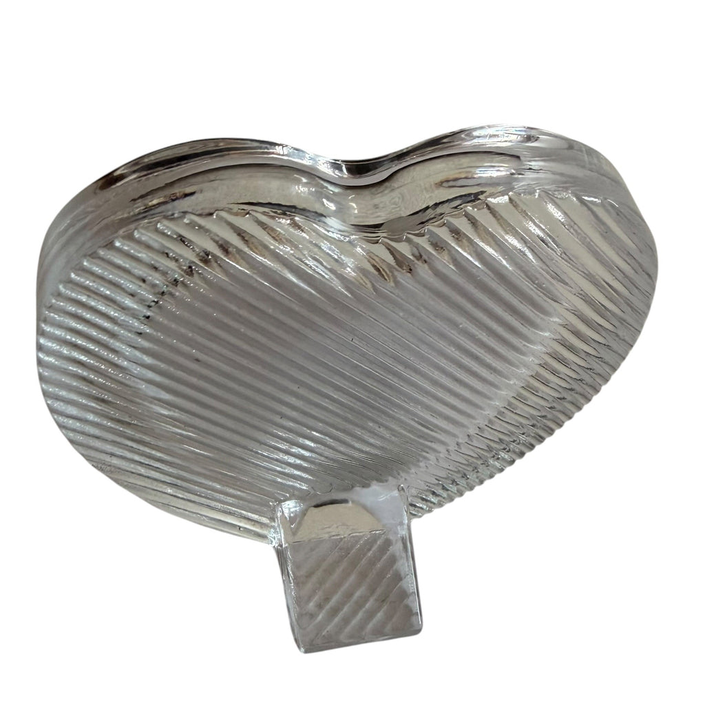Mikasa Heart Shaped Glass Picture