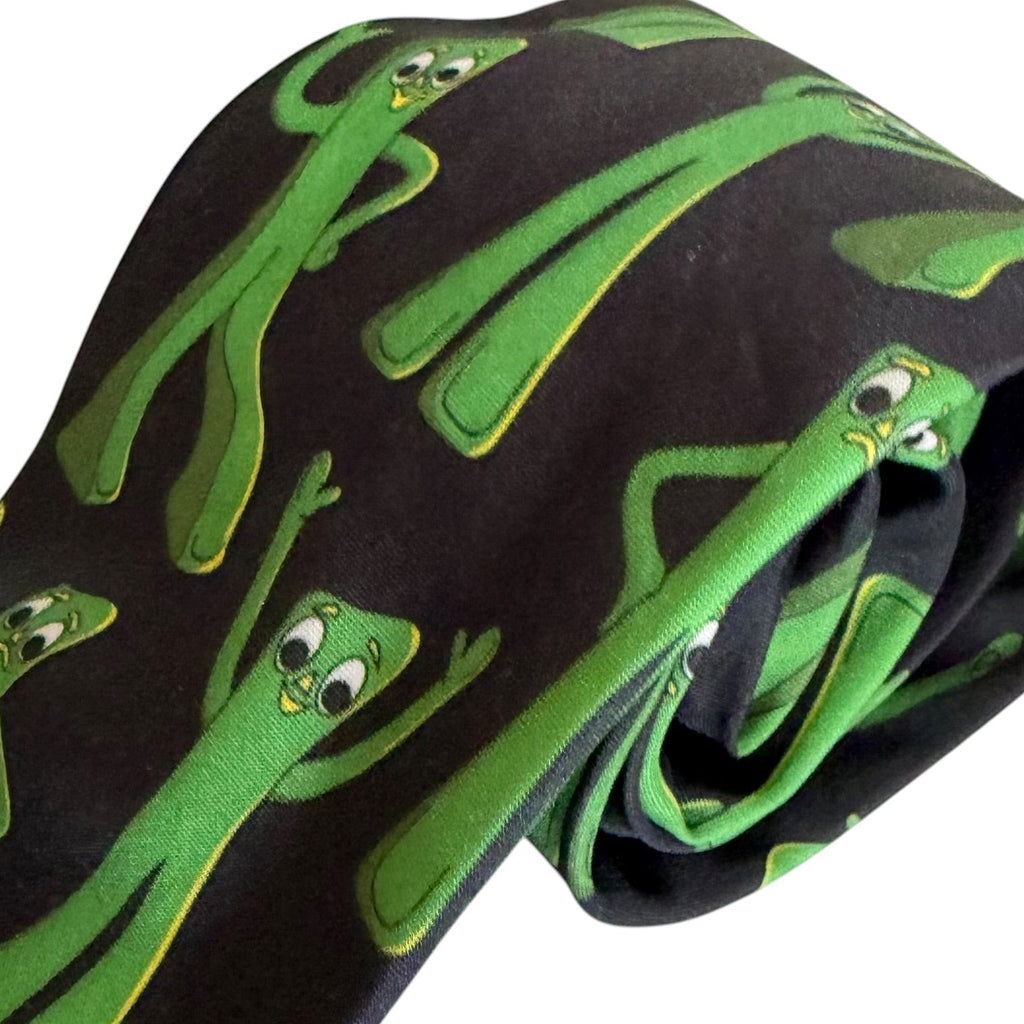 Vintage 1995 Gumby Ralph Marlin Neck Tie