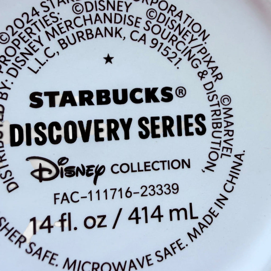 Disney California Adventure Starbucks Discovery Series Attraction Rides Mug