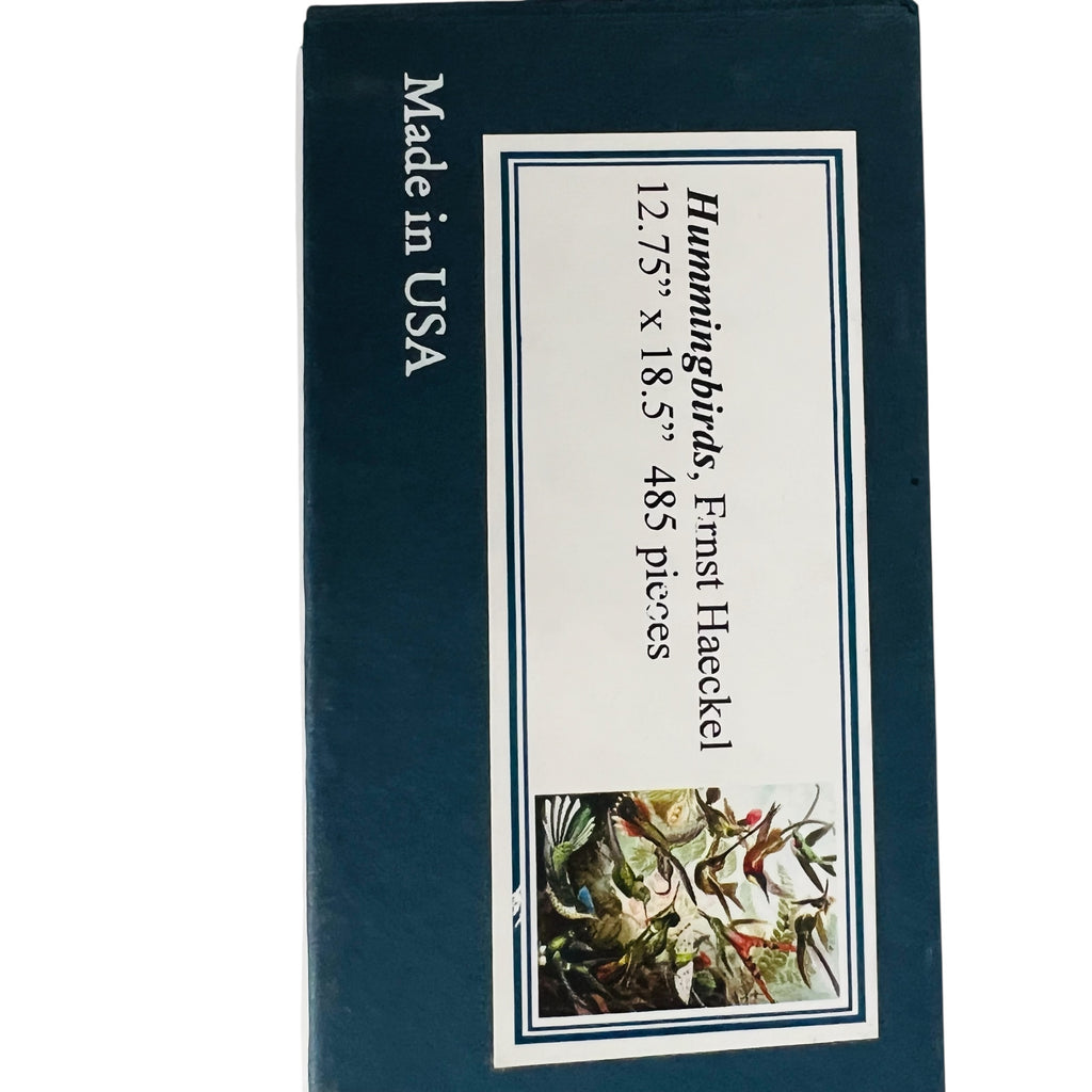 Liberty Hummingbirds Complete 485 Pieces Ernst Haeckel Jigsaw’s Wooden Puzzle