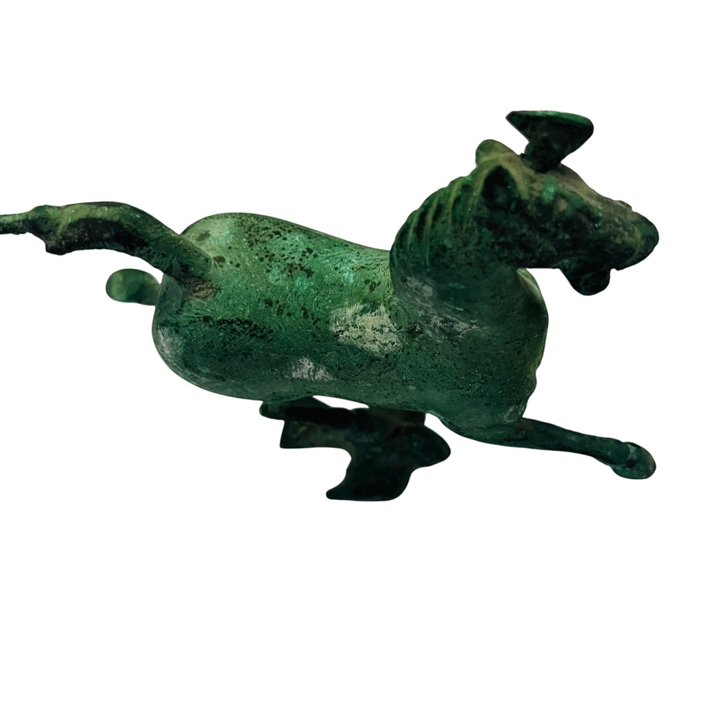 Vintage Heavy Reproduction Of The” Flying Horse Of Gansu” Statue