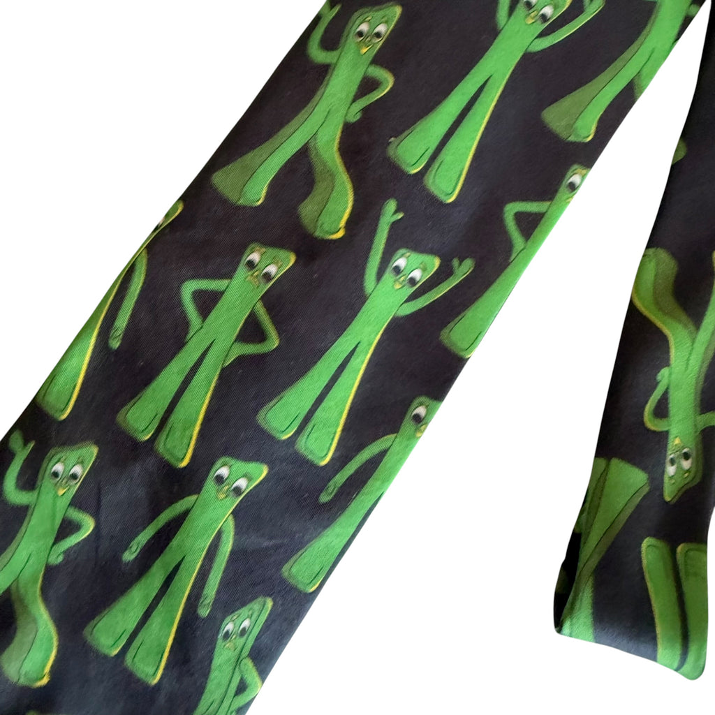 Vintage 1995 Gumby Ralph Marlin Neck Tie