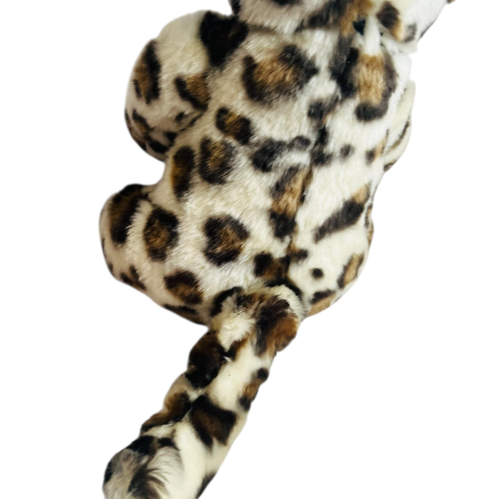Build A Bear WWF Leopard Big Cat Pink Nose Plush Stuffed Toy