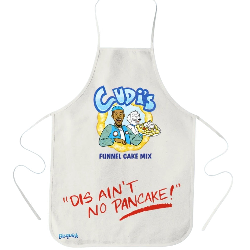 KID CUDI Bisquick Funnel Cake Plate Cake Oven Mitt & Apron