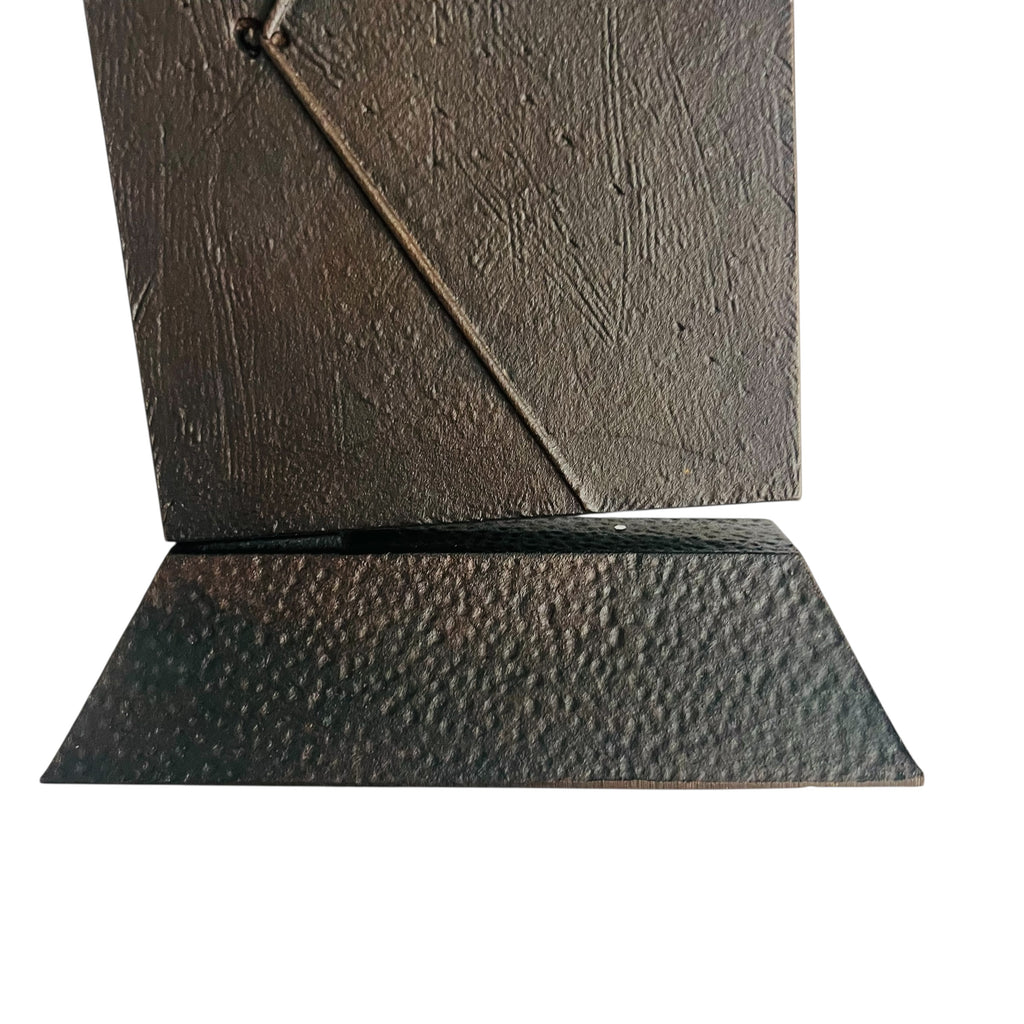 Vintage Steve Rieman Climber Metal Sculpture