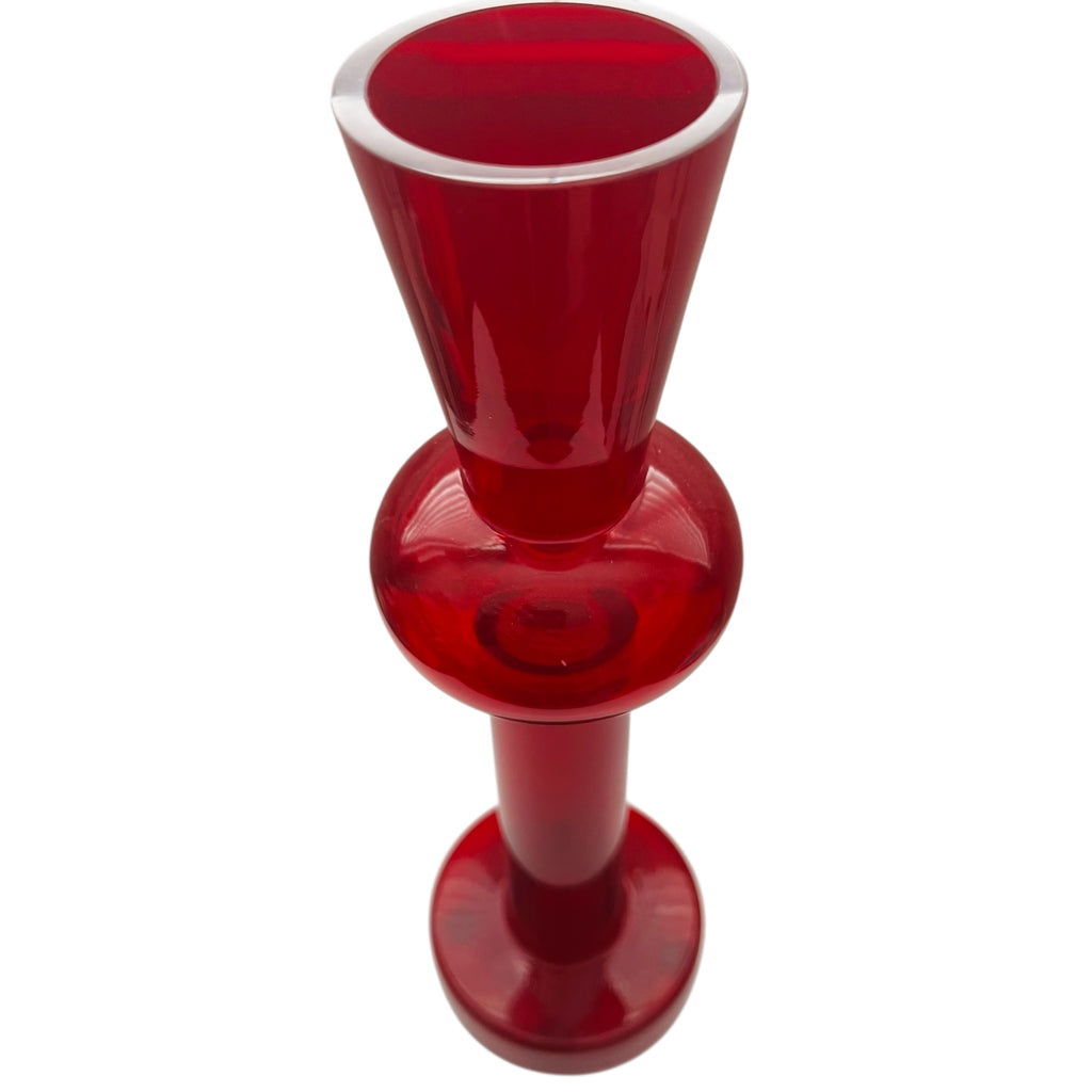 Ritzenhoff SEIGER DESIGN Red Bubble base Vase