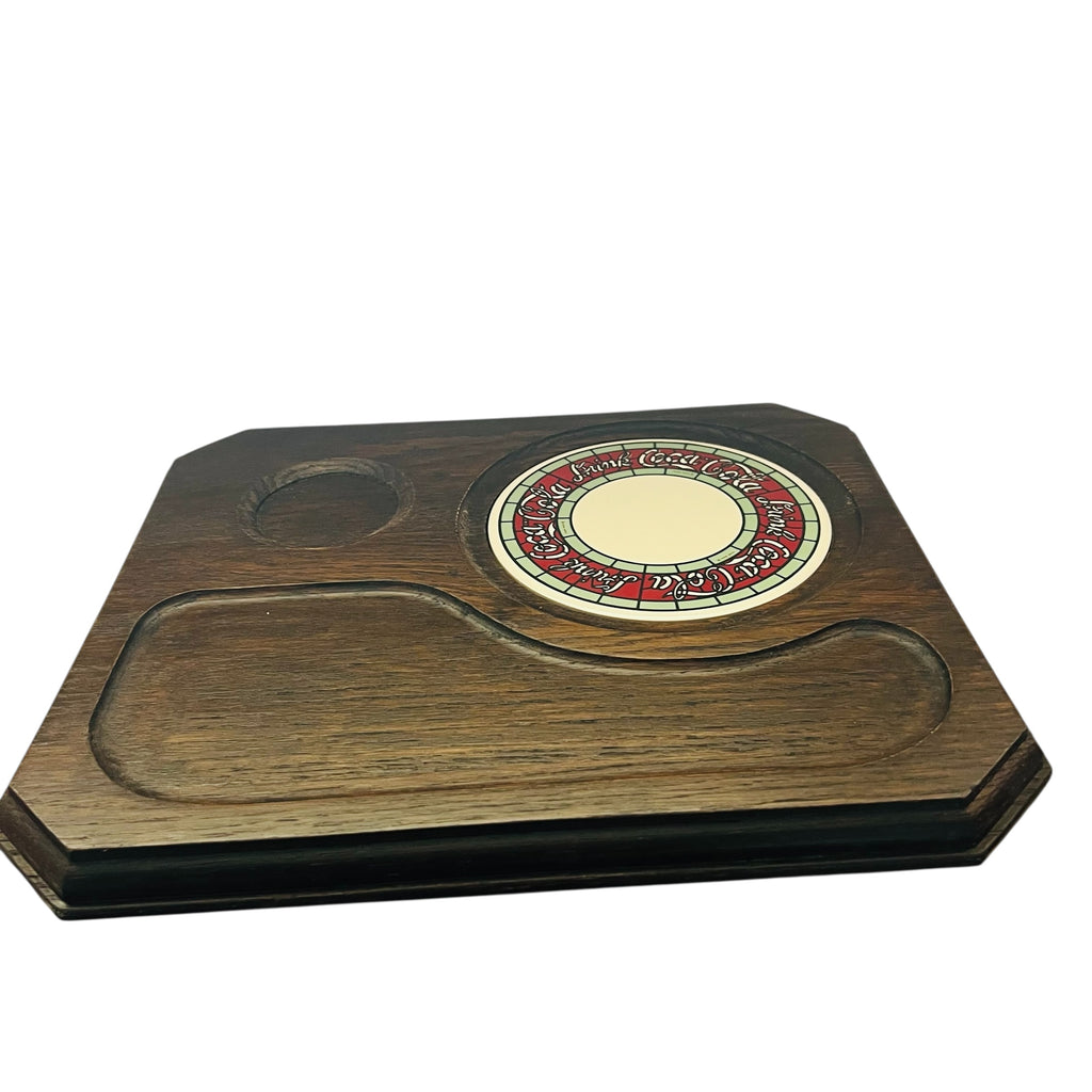 Coca Cola Wood Serving Tray