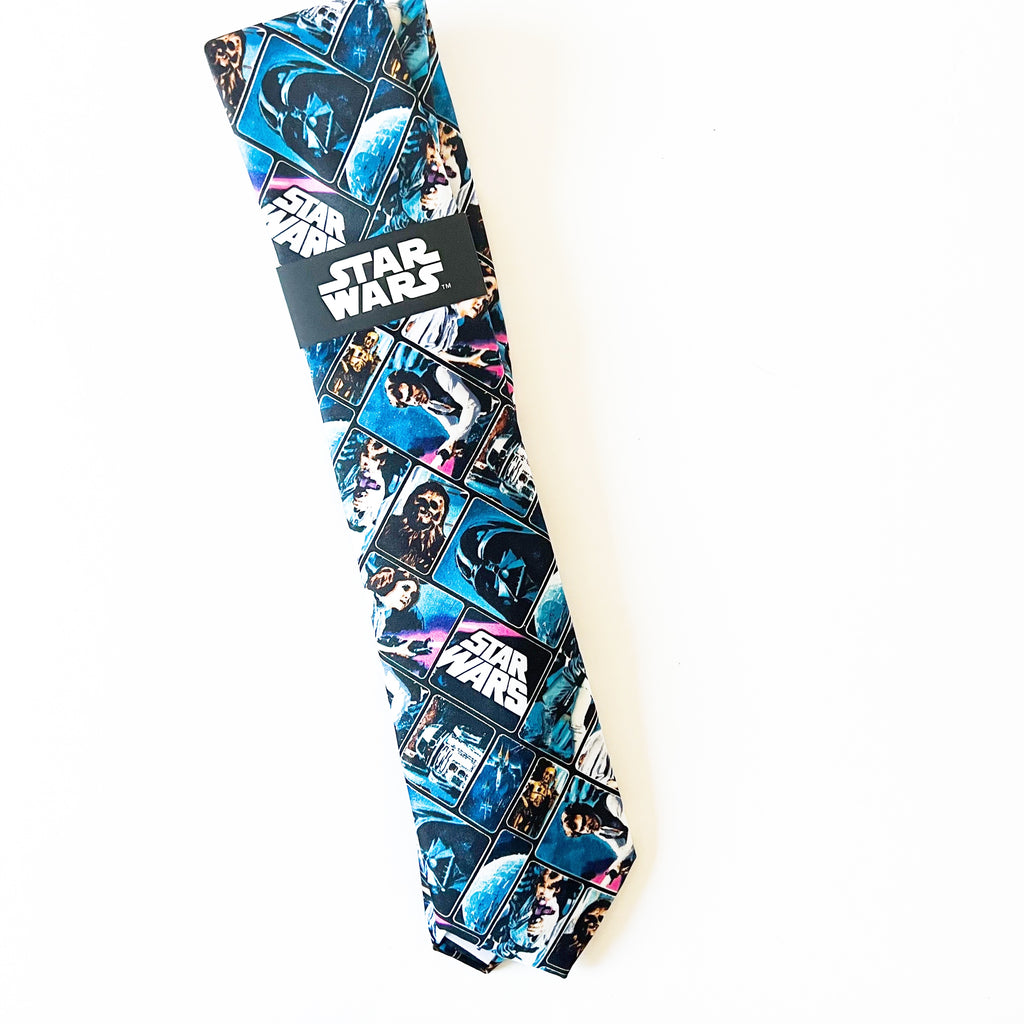 Star Wars Poster Design Neck Tie