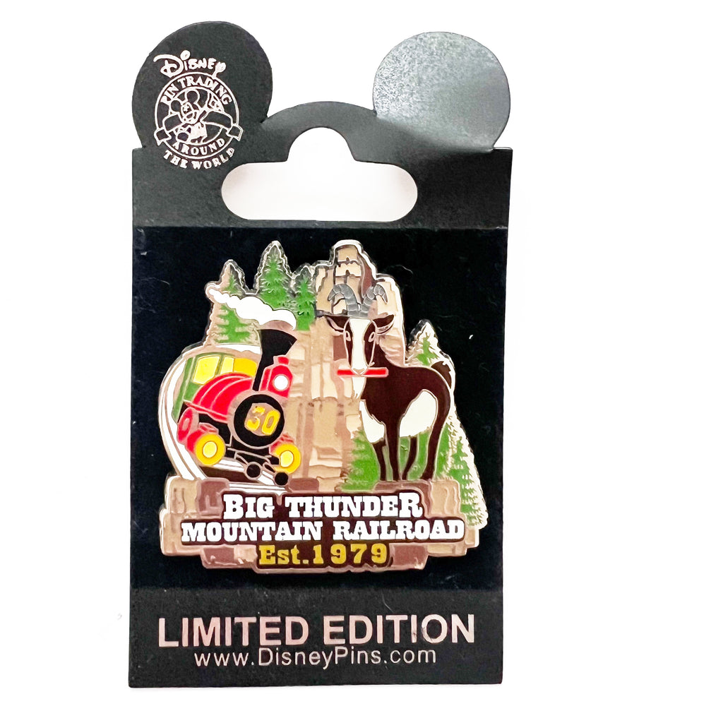 Disney Big Thunder Mountain Railroad 30th Anniversary Limited Edition 500 Pin