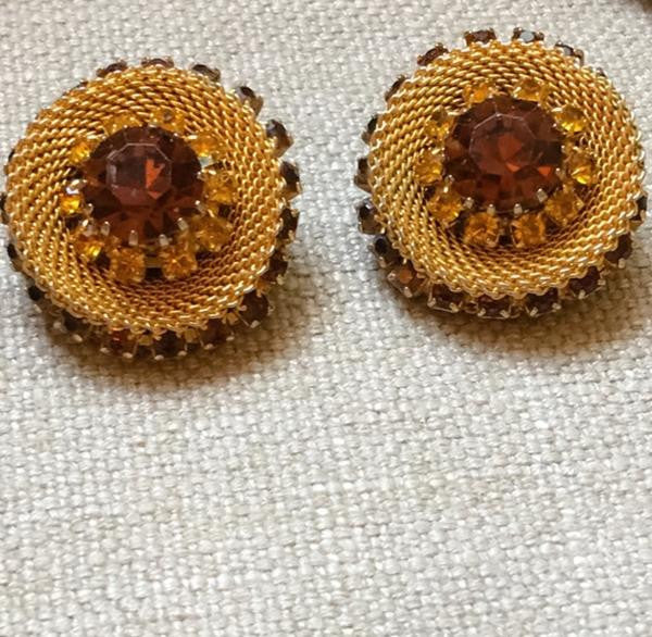 Vintage Hobe Necklace and Earrings Set