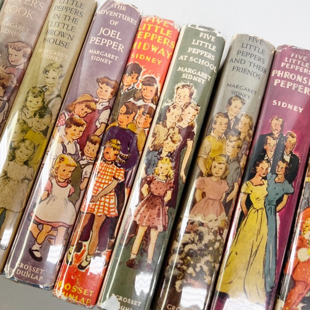 Vintage Five Little Peppers Books