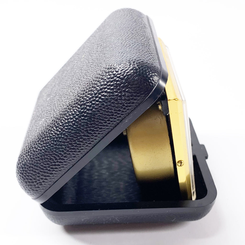 Vintage Equity Travel Alarm Clock Folding Case