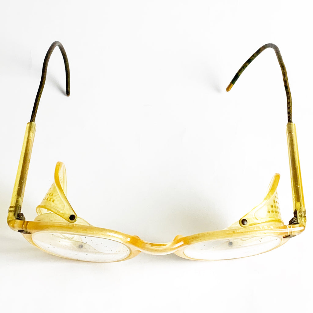 Vintage Sellstrom Safety Vent Side Guard Glasses