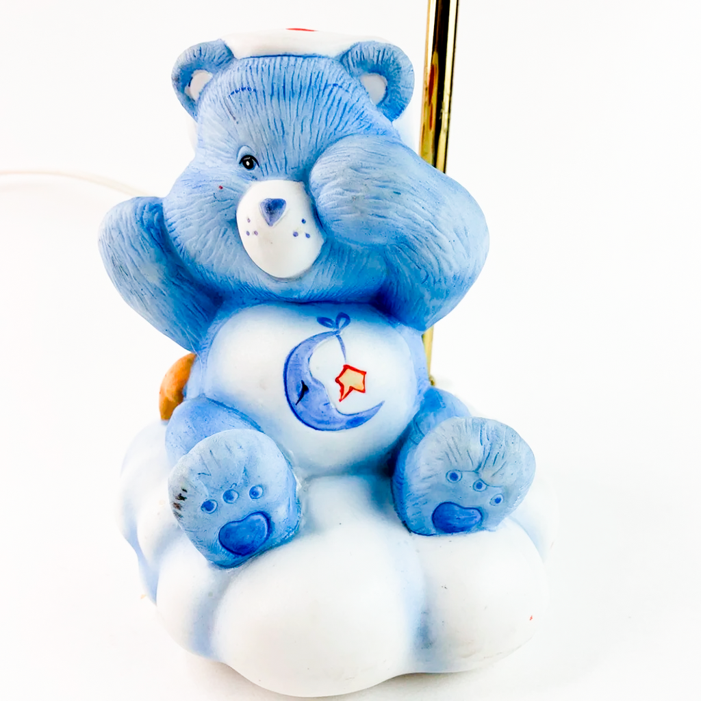 Vintage Care Bears Bedtime Lamp