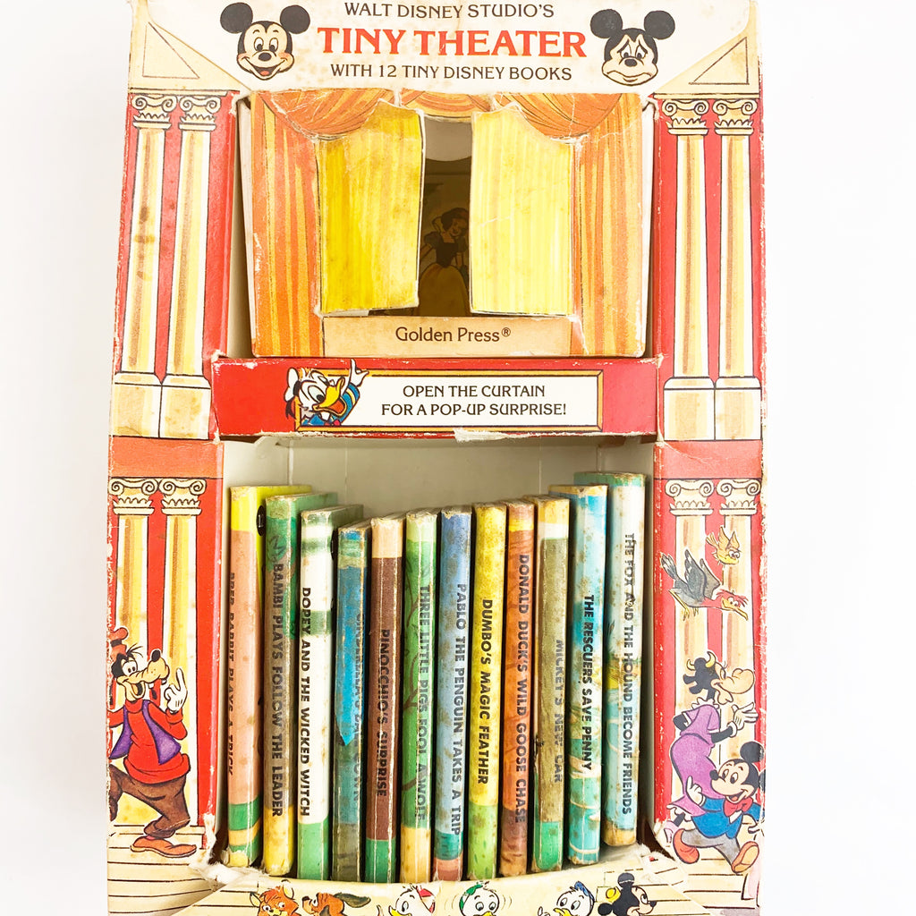 Walt Disney Studio's Tiny Theater 12 Golden Books