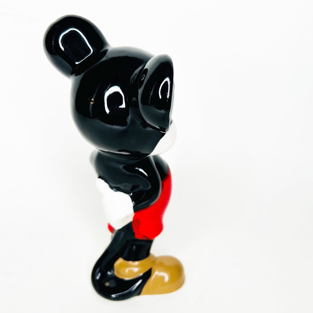 Vintage Mickey Mouse Disney Japan Ceramic Figurine