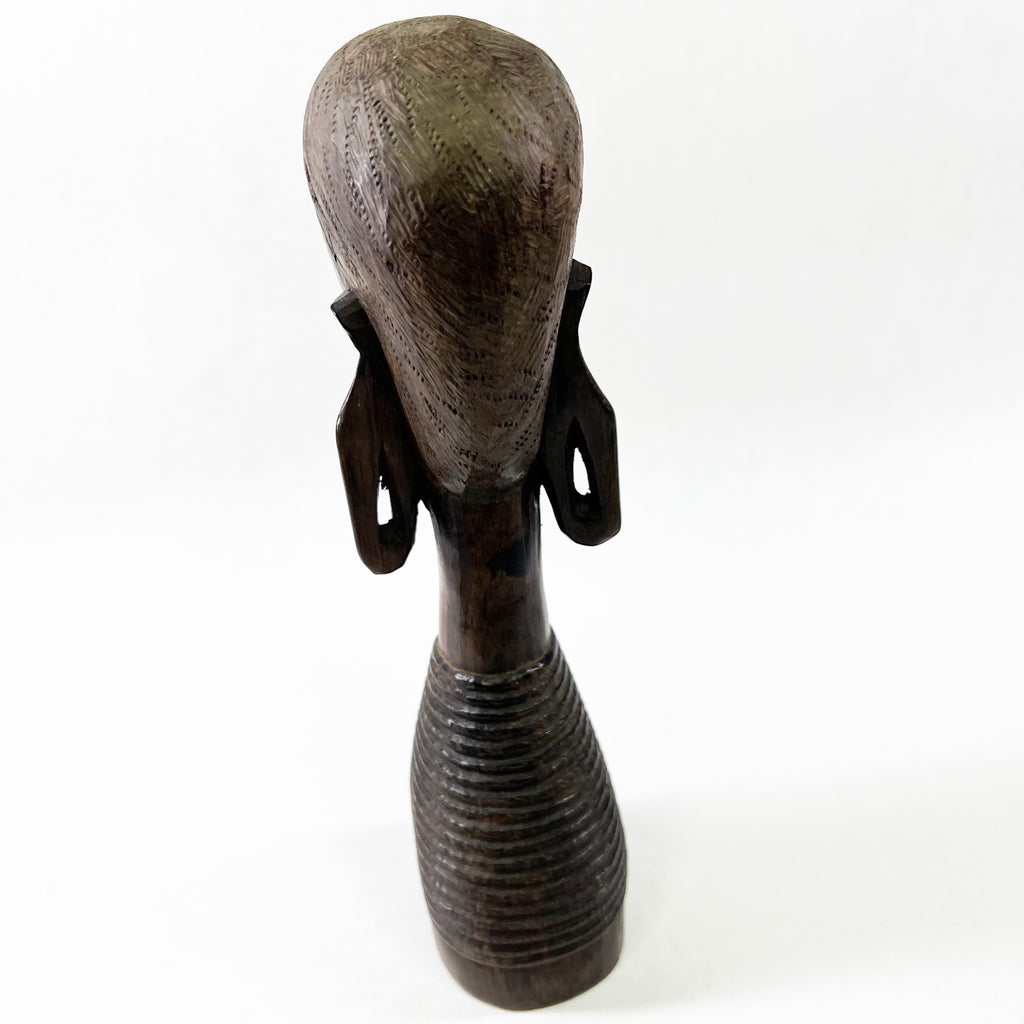 Solid Wood Statue Figure Loop Ears