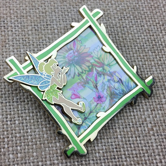 Disney Tinker Bell Spring Collection Frame Flowers Pin