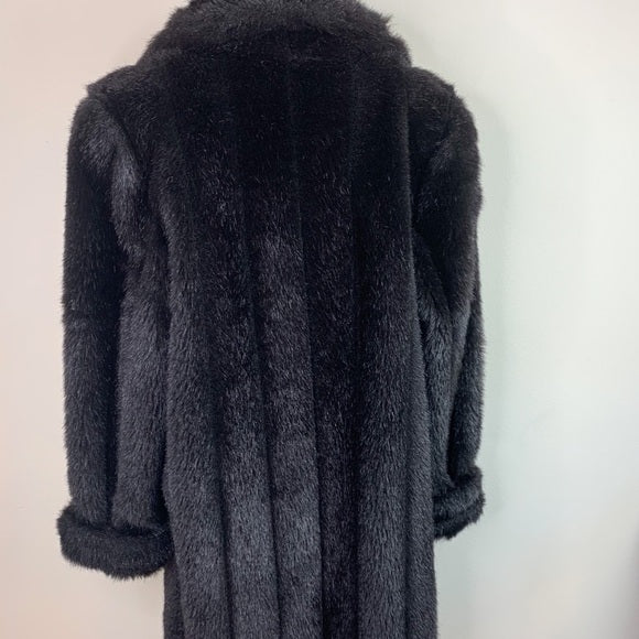 Vintage Nana Creations Faux Fur Full Length Coat