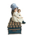 Vintage Jan Hagara "Adrianne" Limited Edition Porcelain Shelf Sitter Figurine  with Trunk