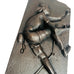 Vintage Steve Rieman Climber Metal Sculpture