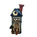 Blue Sky Moonlight Lovers Restaurant Ceramic House Tea Light Candle Holder