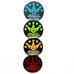 Scotty Cameron Gallery 7 Point Crown Rubber Coasters