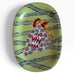 Clow Valley Pottery Rooster Oval Serving Plate