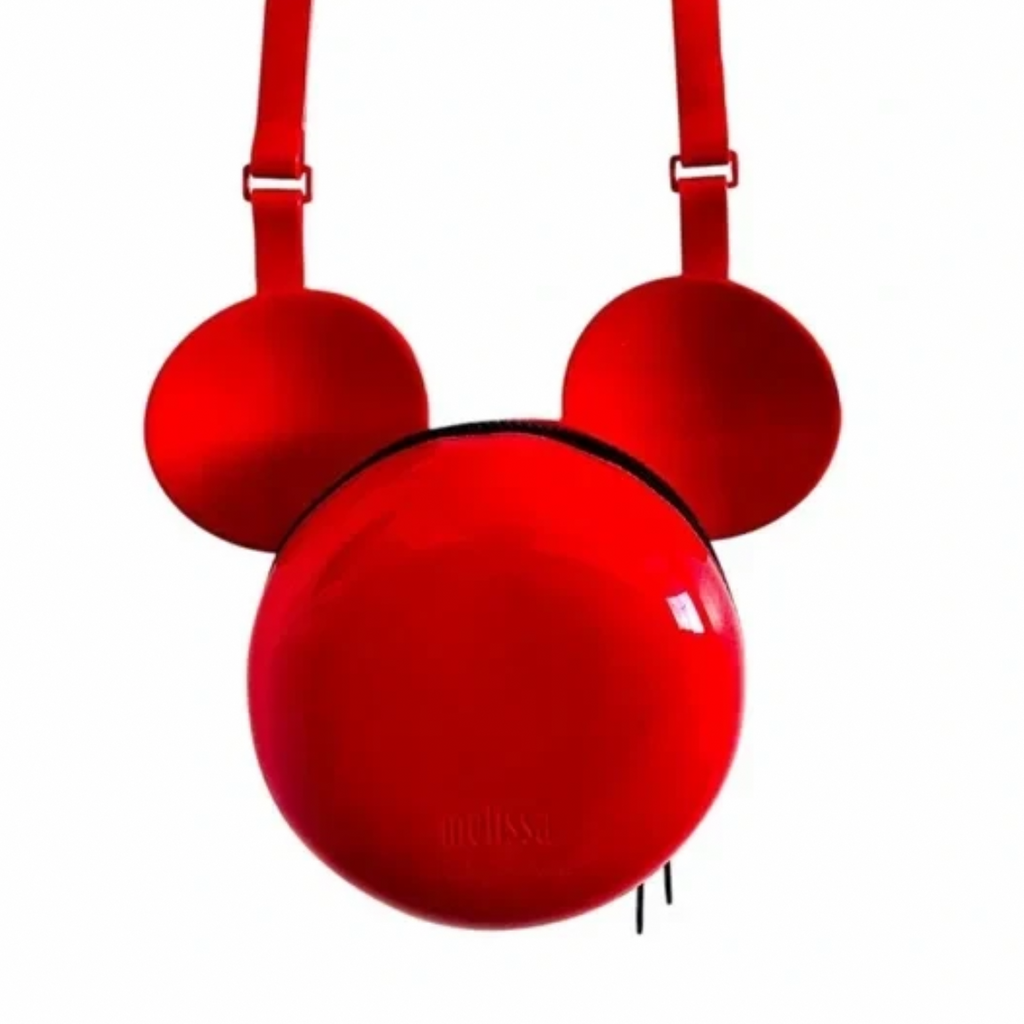 Disney Mini Melissa Mickey Mouse Red Rubber Shoulder Crossbody Bag