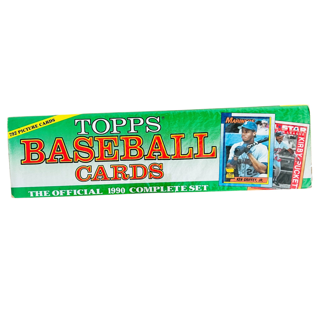 Vintage 1990 Topps Baseball Official 792 Cards Factory Complete Set