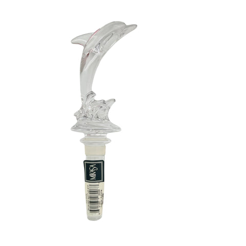 Mikasa Austria Crystal Clear Dolphin Wine Stopper