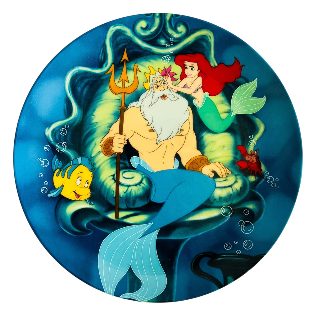 Vintage 1993 The Little Mermaid "Daddy's Girl" Bradford Exchange Plate