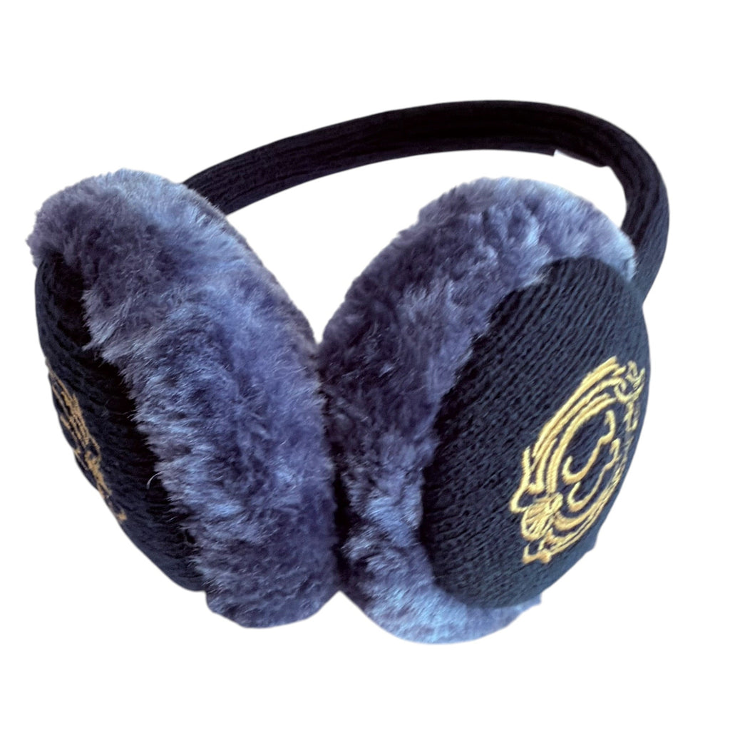 Disney Club 33 Embroidered Blue Ear Muffs Exclusive