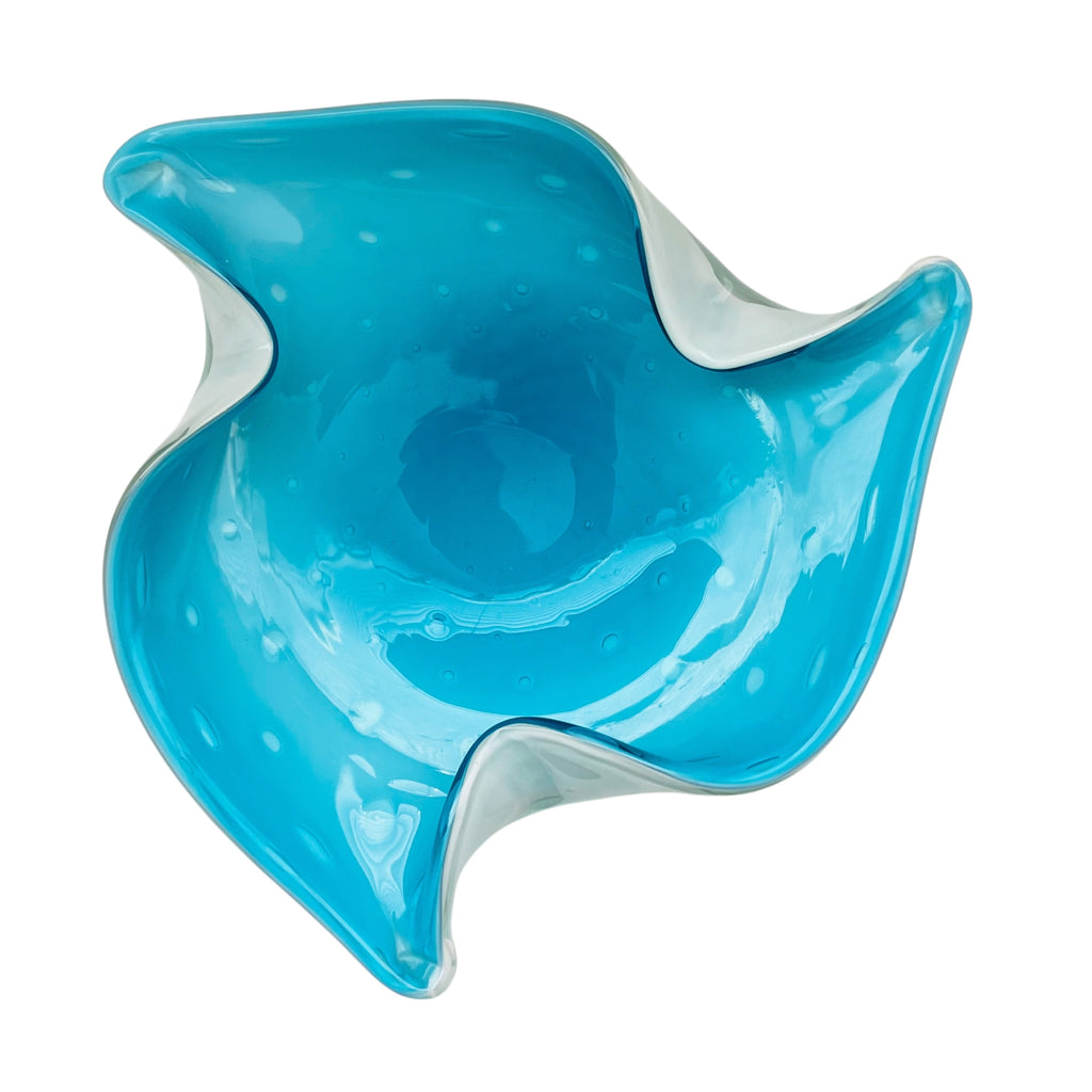 Vintage Bulicante Art Glass Bowl