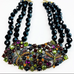 Heidi Daus “Fantasy in Flight” Strand Statement Necklace
