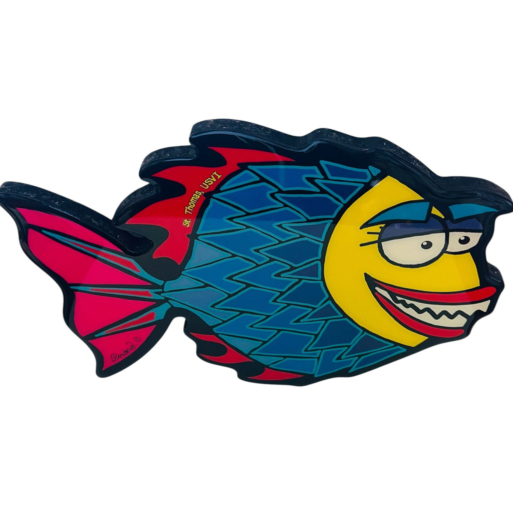 Olga Londono Art Large Fish St. Thomas USVI Wall Decor