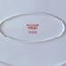 William Sonoma Twas the Night Before Christmas Reindeer Scalloped Oval Platter