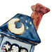 Blue Sky Moonlight Lovers Restaurant Ceramic House Tea Light Candle Holder