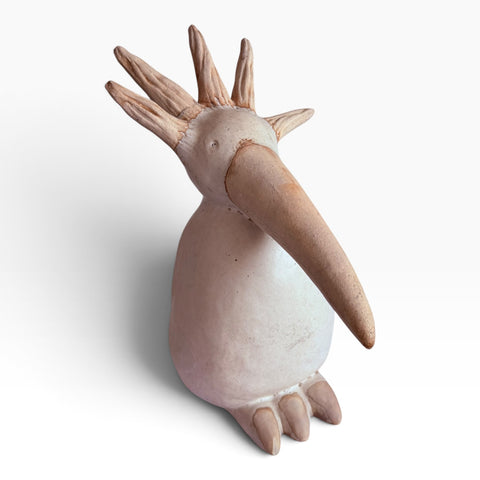 Vintage Mid Century Modern Ceramic Bird Sculpture