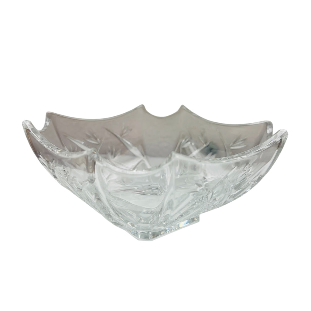 WATERFORD Lead Crystal Square Bowl