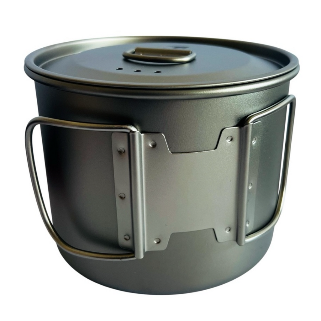 Keith Titanium Single Wall Folding Handles with Lid