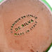Vintage De Silva Terracotta Rustic Double Handle Green Pot with Lid