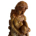 Vintage Chalkware Mermaid Statue