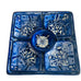 Vintage Mexico  Ceramic Serving Tray with Dip Bowl