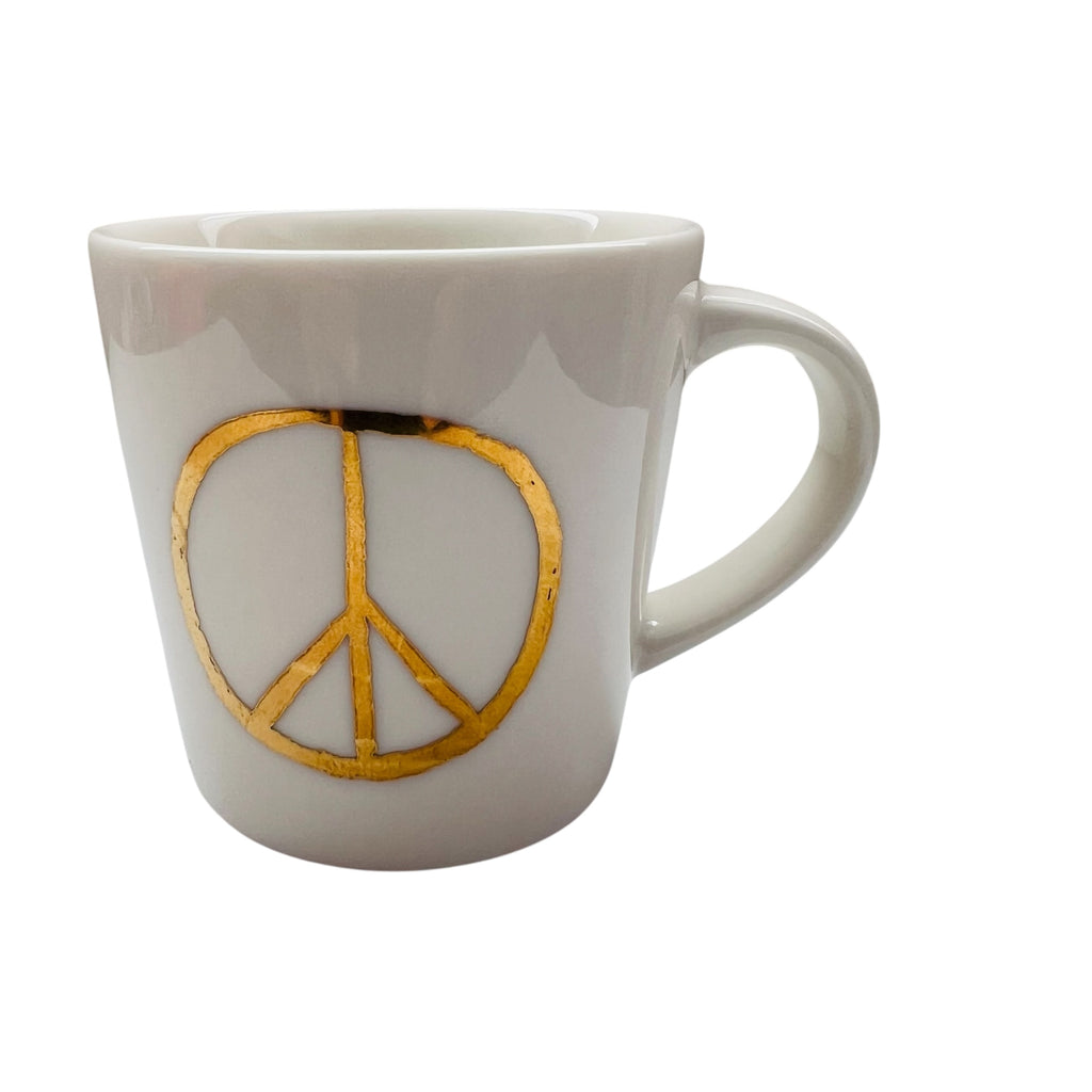Starbucks 2015 Gold Peace Demi Mug