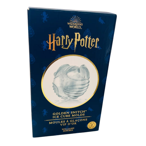 Williams Sonoma Blue Golden Snitch Ice Molds