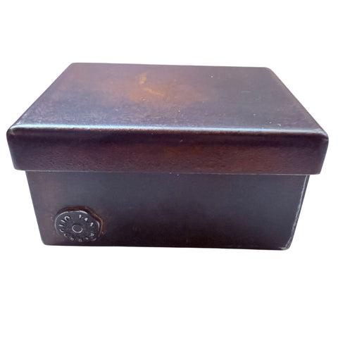 Jan Harbroglio Metal Trinket Box