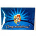 Disneyland Congratulations Donald Duck Greeting Card Pin