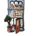 Blue Sky Moonlight Lovers Restaurant Ceramic House Tea Light Candle Holder