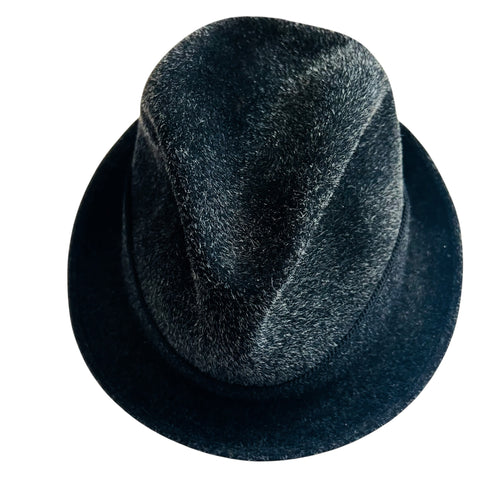 Vintage A. Breiser Echter Haarfilz Felt Fedora Hat